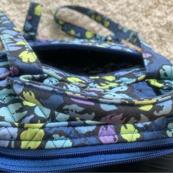 Vera Bradley Blue Floral Backpack - Picture 3 of 8